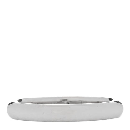 Tiffany Platinum Diamond Elsa Peretti Band Ring 49 5 3 of 5