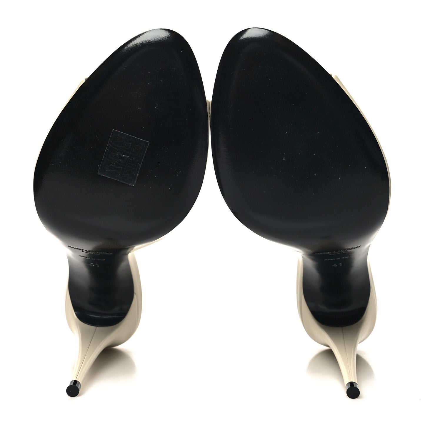 Calfskin New Belfagor 110mm Mules 41 Pearl