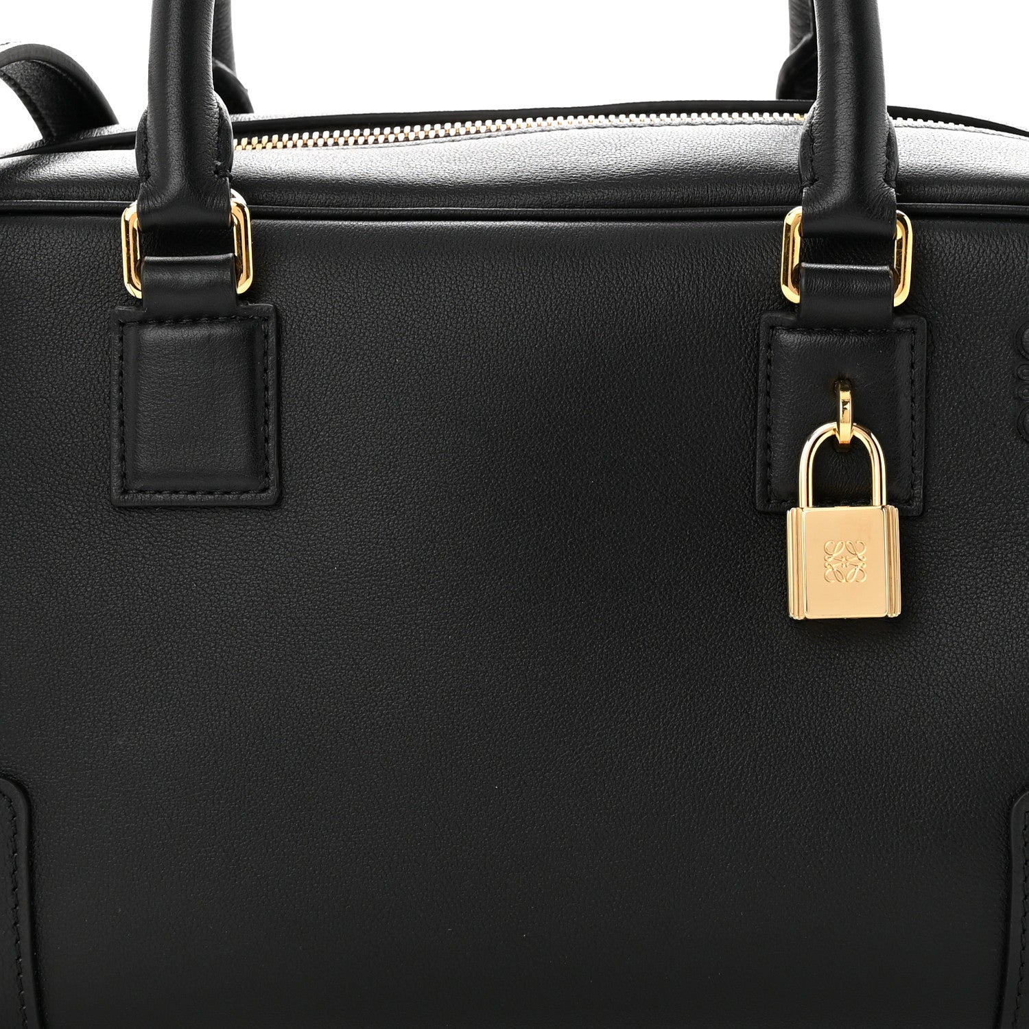 Loewe Nappa Calfskin Amazona 23 Black 7 of 10