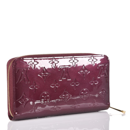 Louis Vuitton Vernis Zippy Wallet Rouge Fauviste 3 of 8