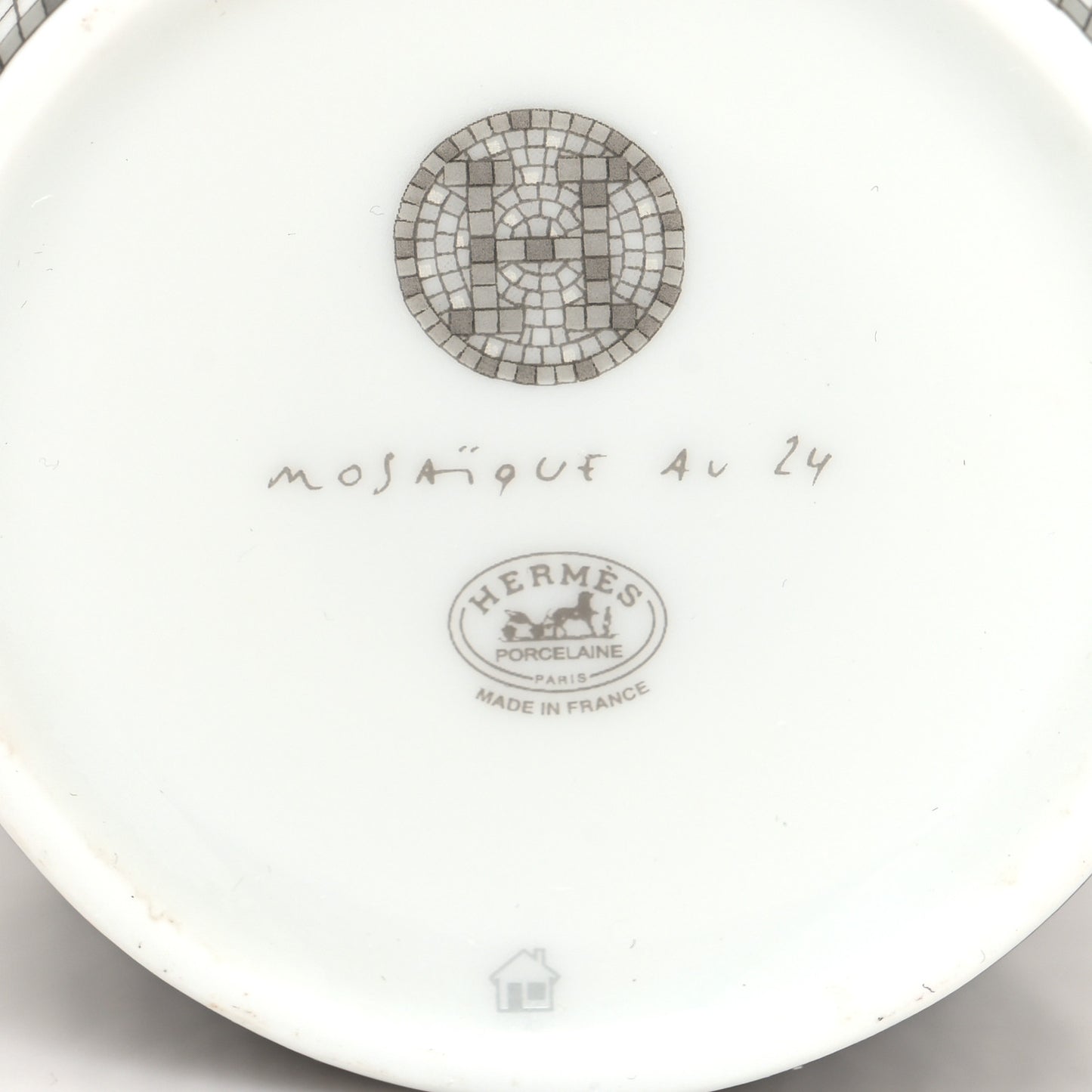 Porcelain Mosaique Au 24 Porcelain Candle Tumbler Platinum