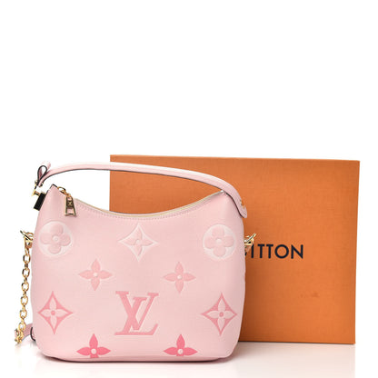 Louis Vuitton Empreinte Monogram Giant By The Pool Marshmallow Hobo PM Bouton De Rose 9 of 9