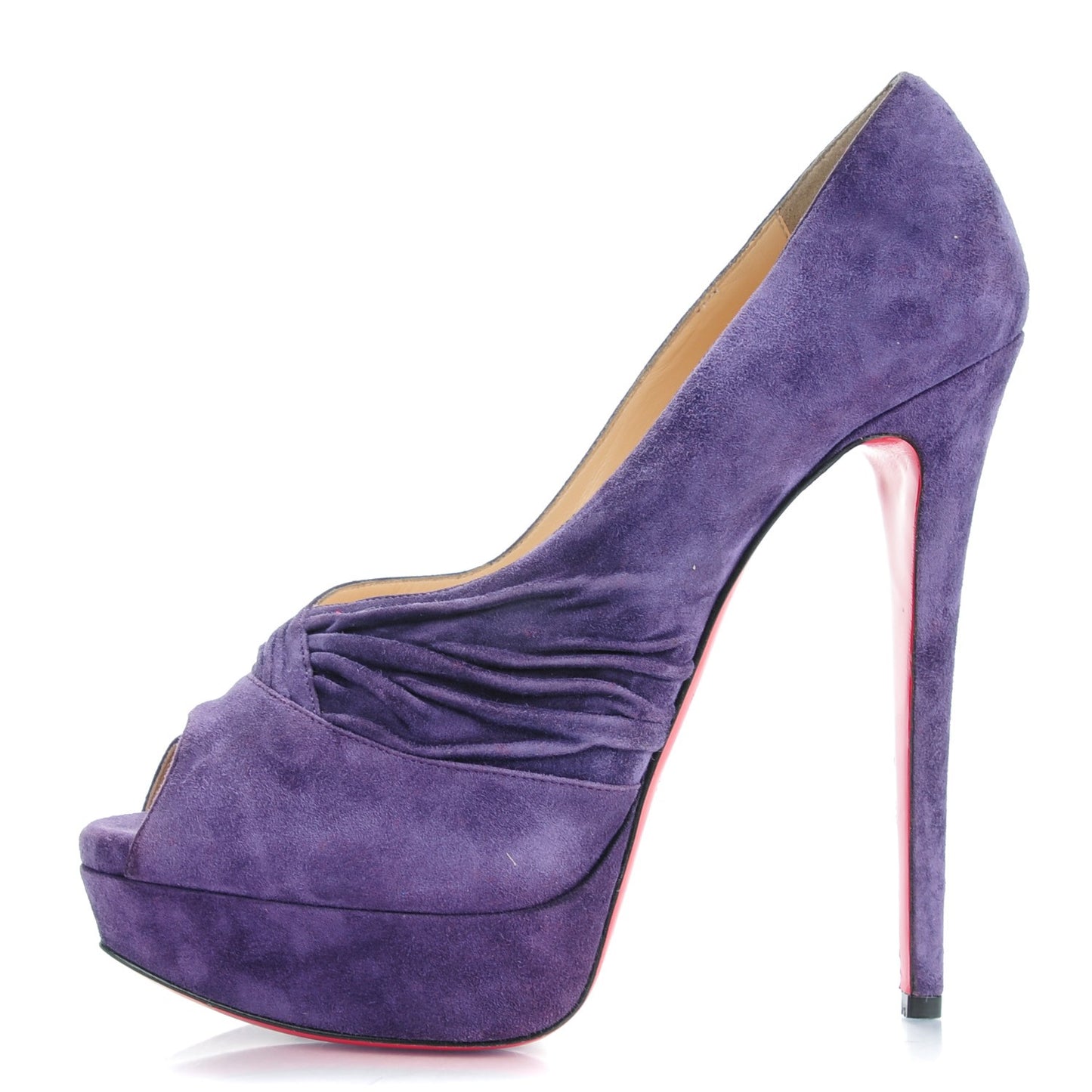Suede Drapadita 150 Pumps 40 Iris