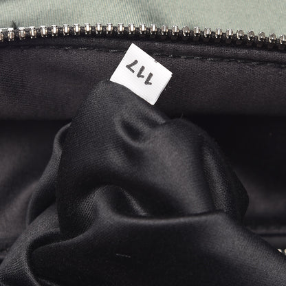 Miu Miu Nylon Satin Patches Bomber Backpack 7 of 10