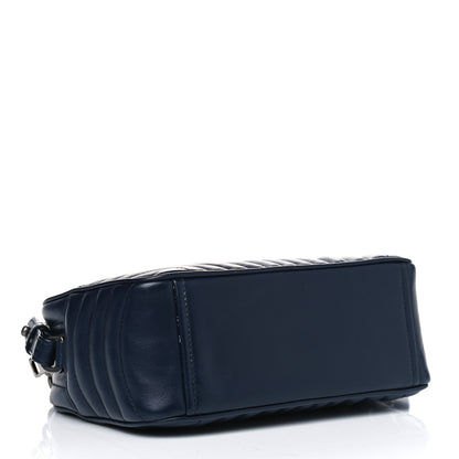 Prada Soft Calfskin Diagramme Crossbody Bag Baltico 3 of 6