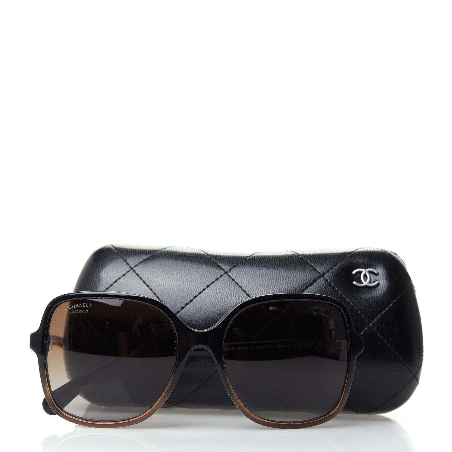 Chanel Square Summer CC Sunglasses 5349 Brown 8 of 8
