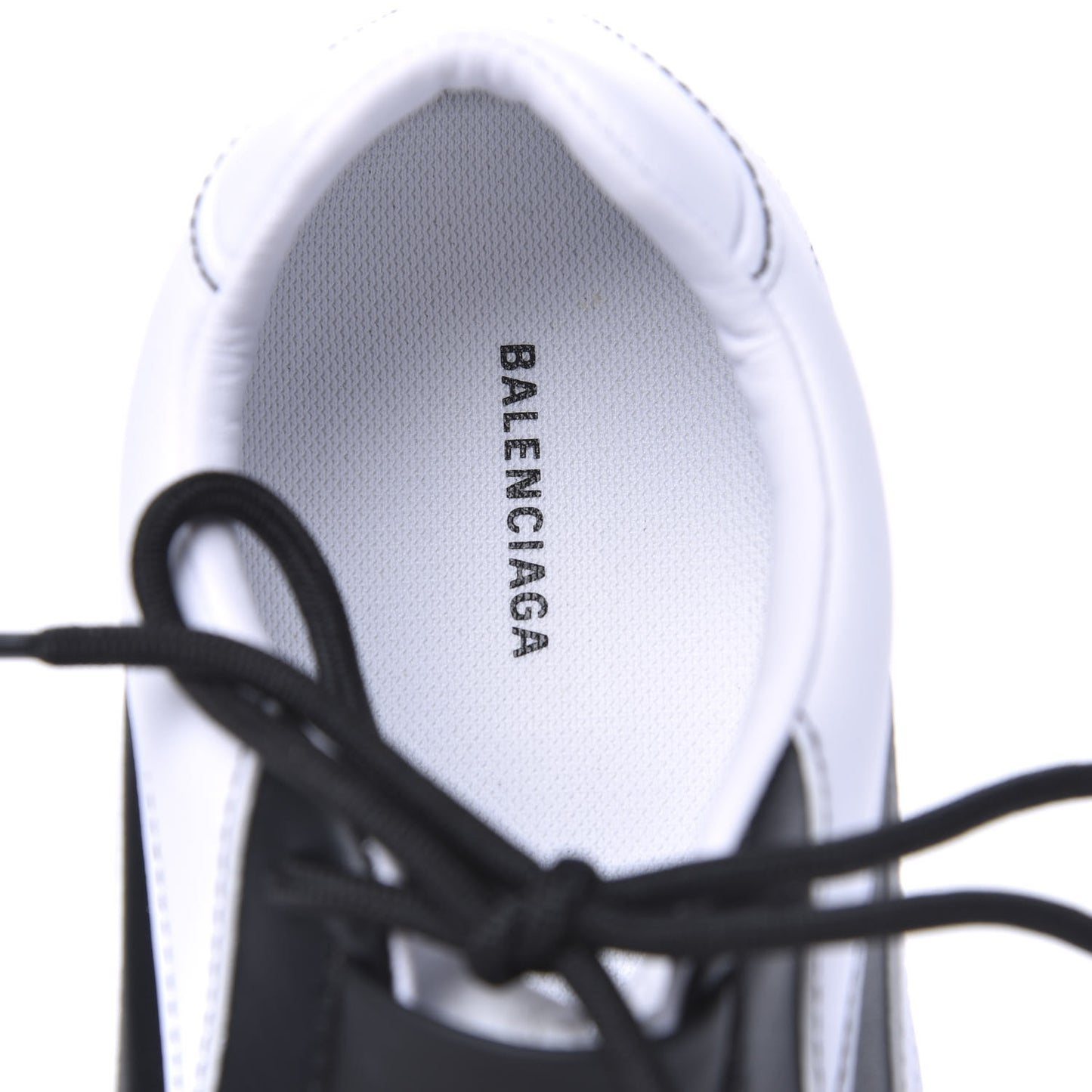 Polyurethane Womens Zen Sneakers 36 White Black