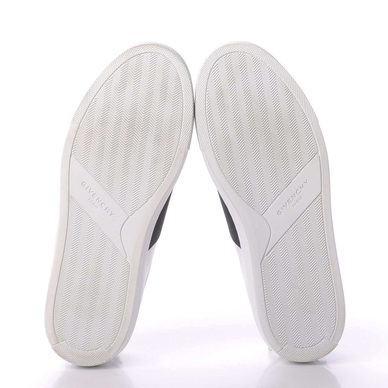 Givenchy Calfskin Band Logo Womens Urban Street Sneakers 38 White Black 6 of 9