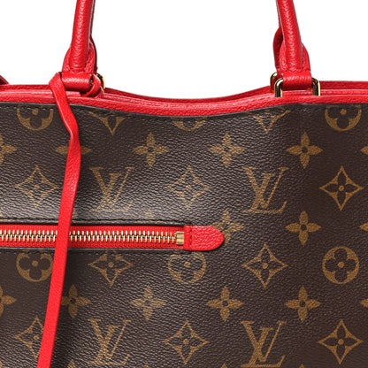 Louis Vuitton Monogram Popincourt PM Red 7 of 12