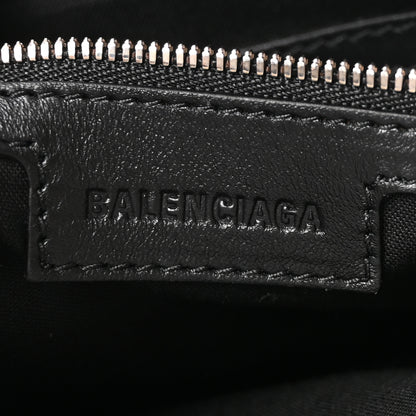Balenciaga Agneau Arena Silver Hardware Small Le City Optic White 6 of 9