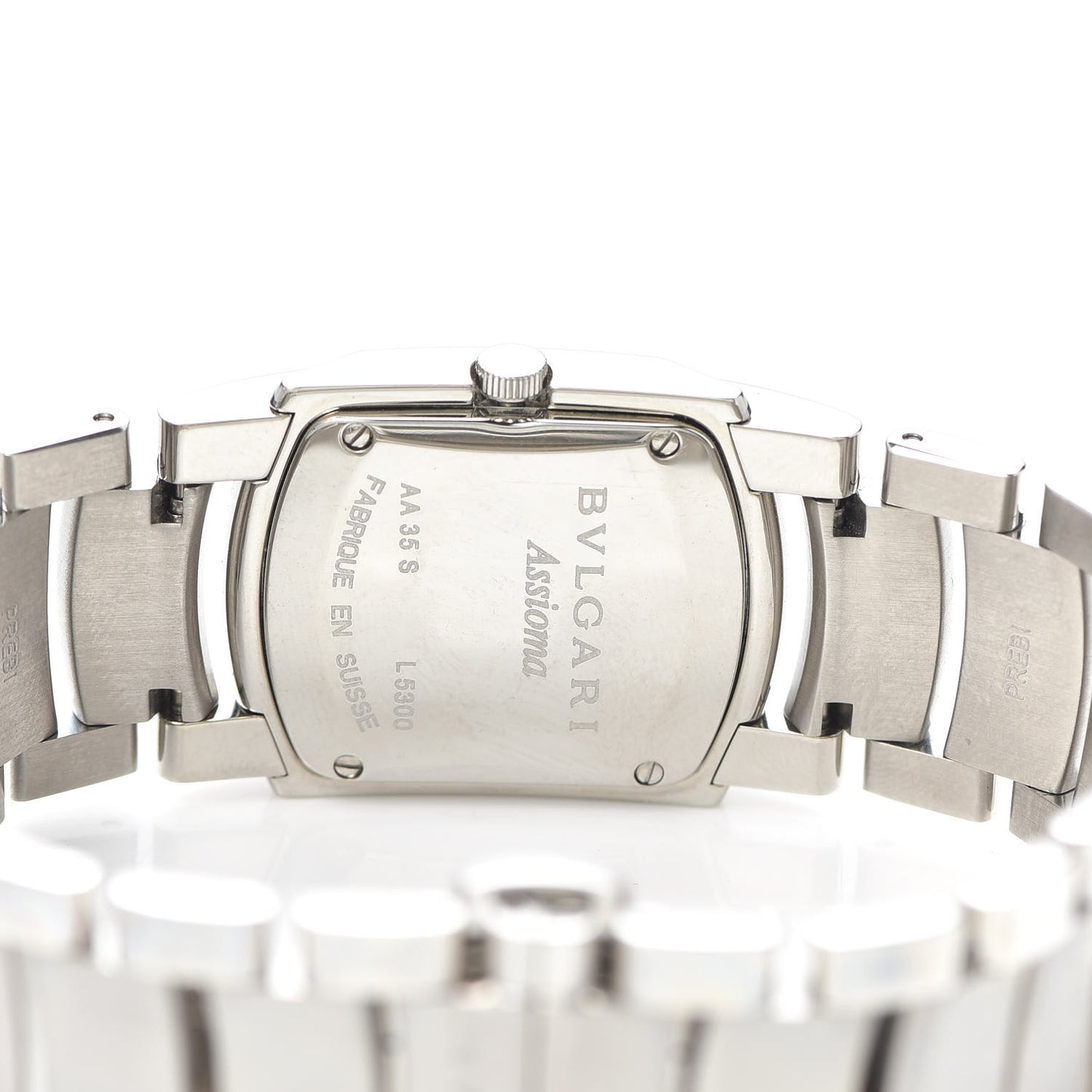 Stainless Steel Diamond Bezel 35mm Assioma Quartz Watch