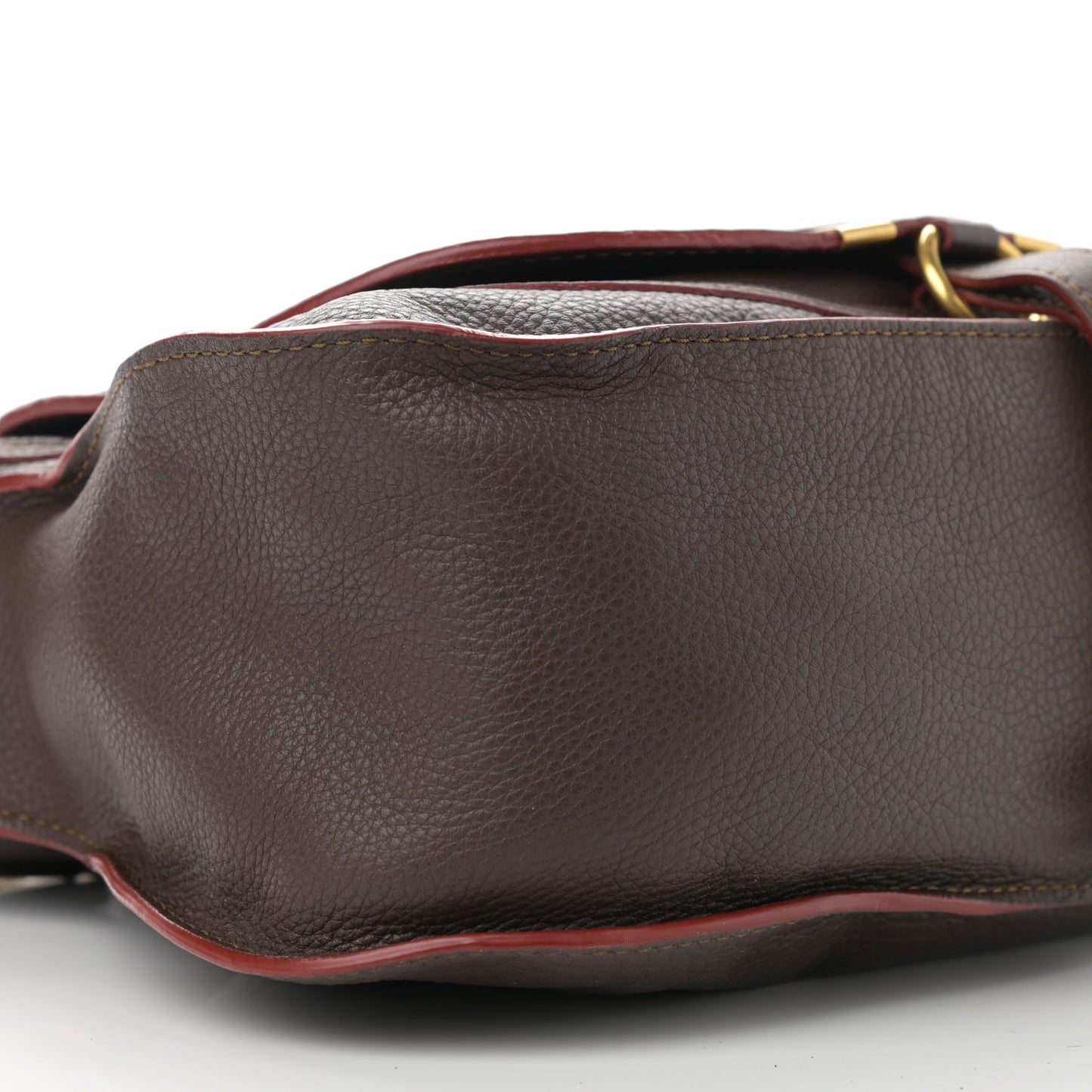 Calfskin Medium Marcie Satchel Truffle