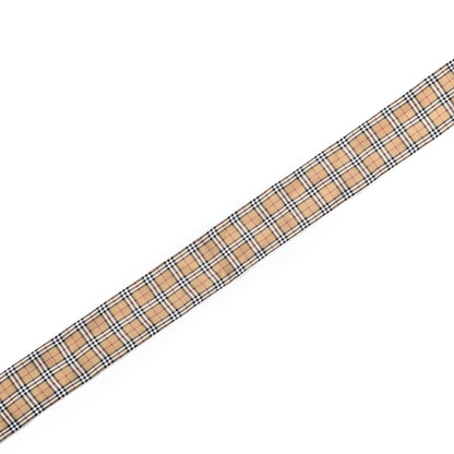 Burberry Silk Small Scale Check Heart Print Skinny Scarf 3 of 3