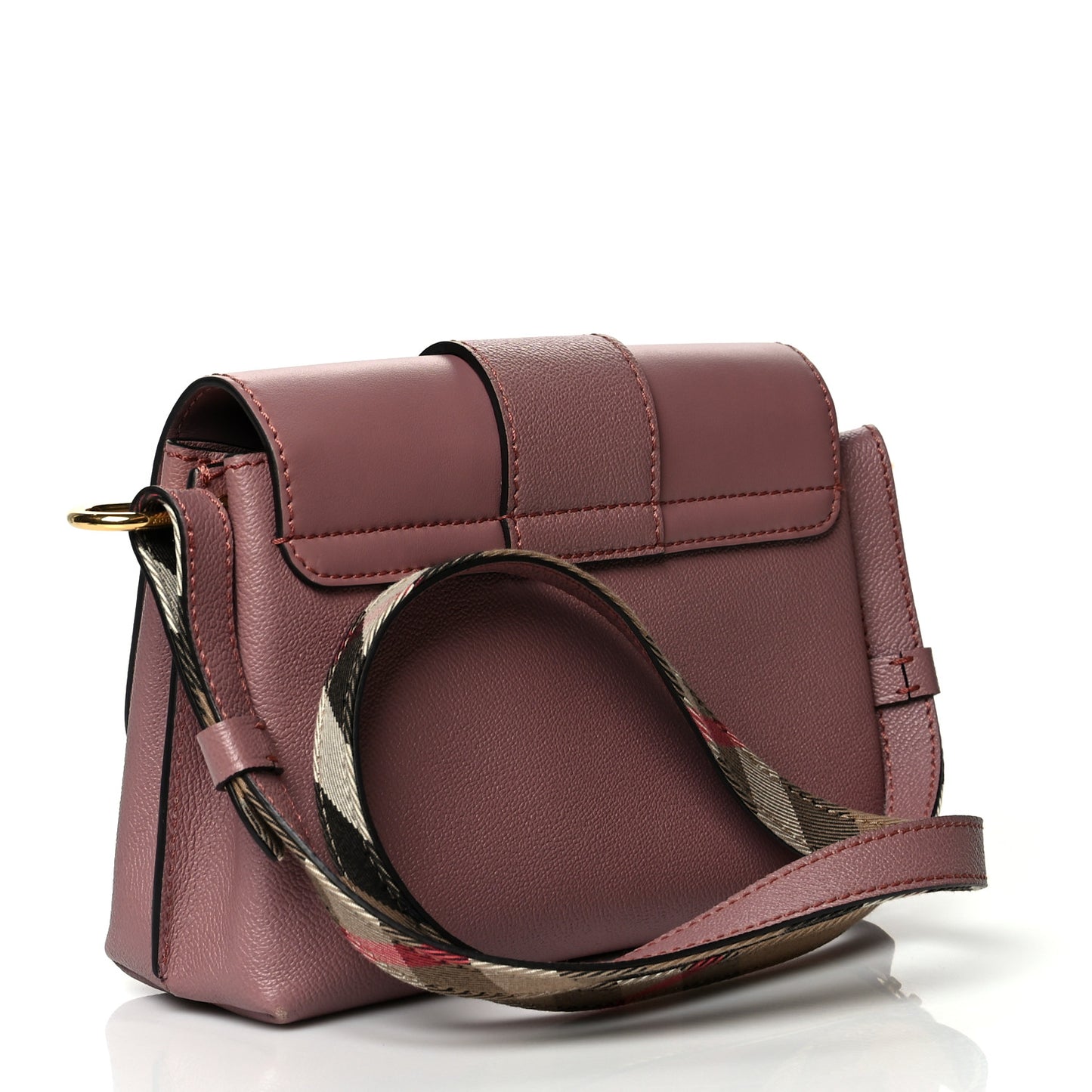 Soft Grain Calfskin Small Medley Crossbody Dusty Pink