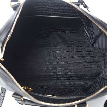 Prada Saffiano Lux Bowler Black 4 of 10