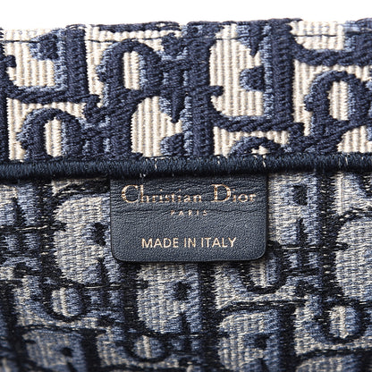 Christian Dior Oblique Book Tote Blue Multicolor 5 of 8