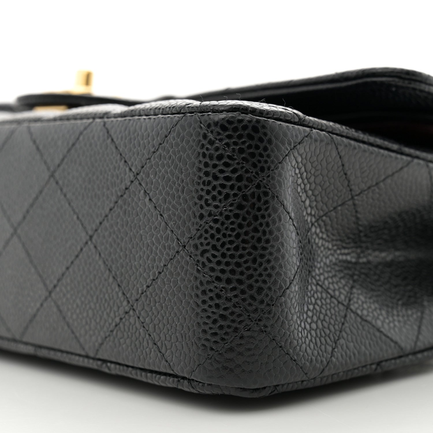 Chanel Caviar Quilted Medium Double Flap Black 10 of 11