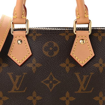 Louis Vuitton Monogram Nano Speedy Bandouliere 8 of 10