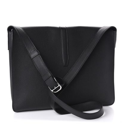 Hermes Togo Steve Light Messenger Black 3 of 9