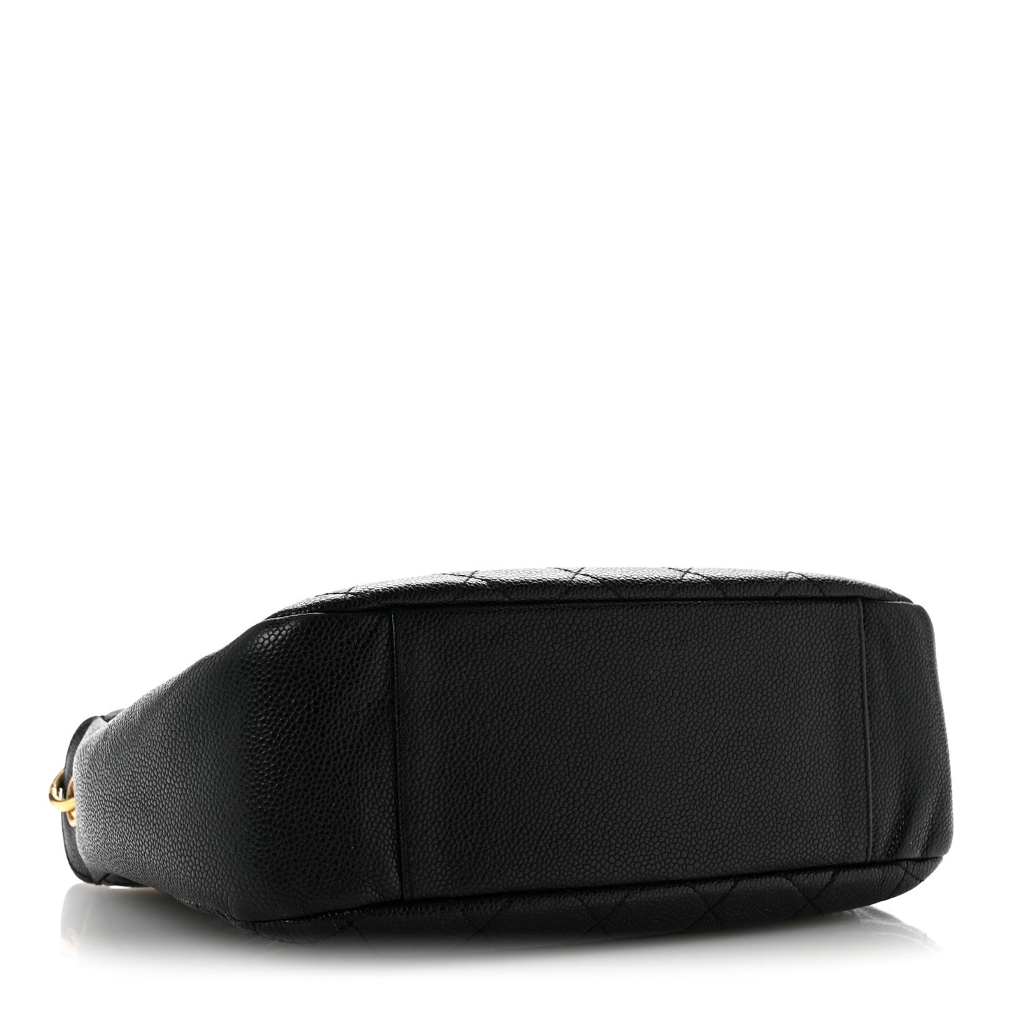 Caviar Quilted Timeless CC Shoulder Bag Black