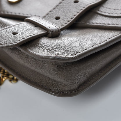 Proenza Schouler Lambskin PS1 Large Chain Wallet Smoke 15 of 20