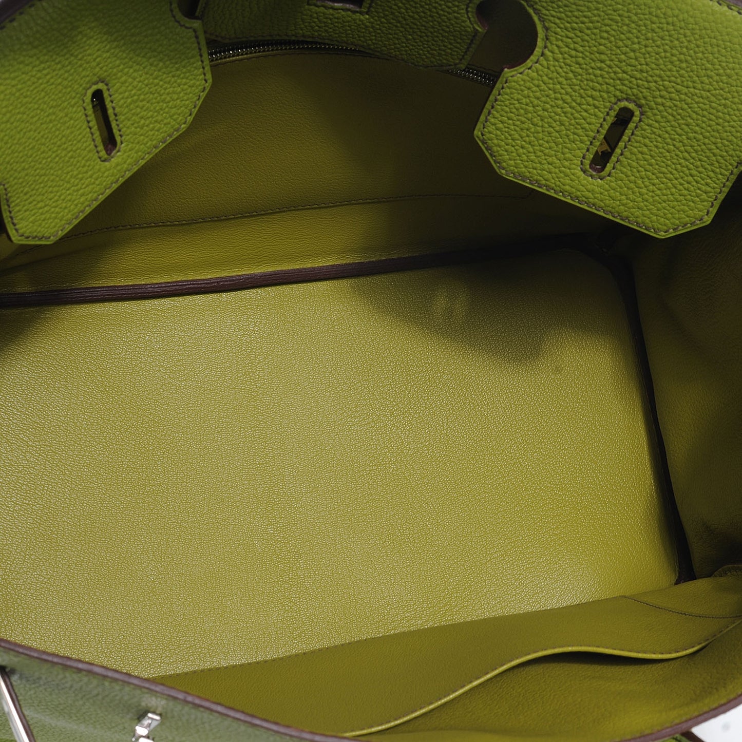 Togo Birkin 35 Vert Anis