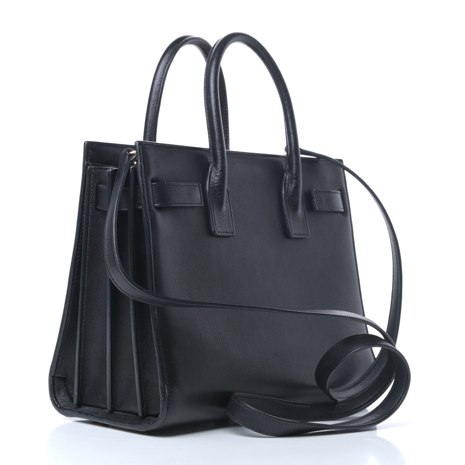 Saint Laurent Calfskin Baby Sac de Jour Black 3 of 9