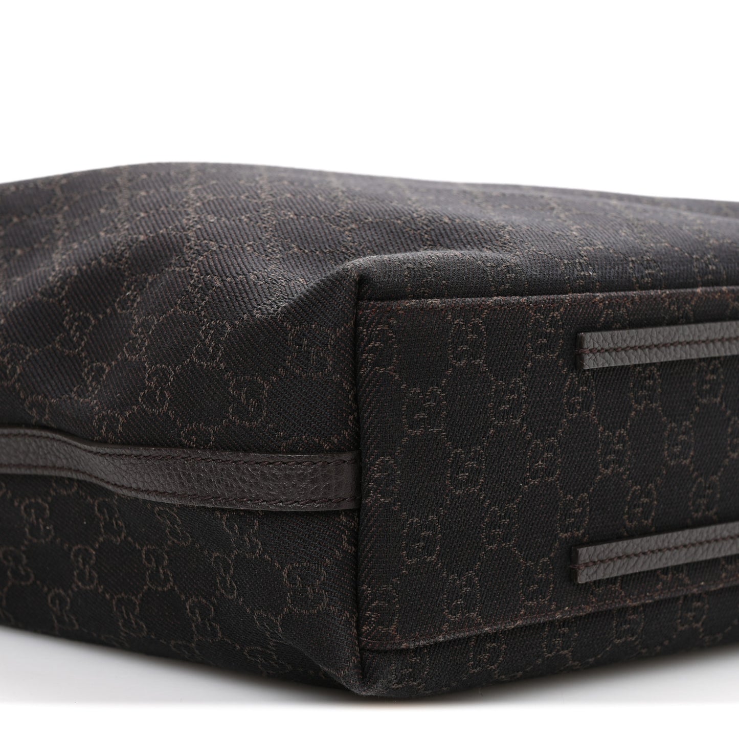Canvas Monogram Gifford Shopping Tote Brown