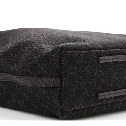 Gucci Canvas Monogram Gifford Shopping Tote Brown 18 of 19