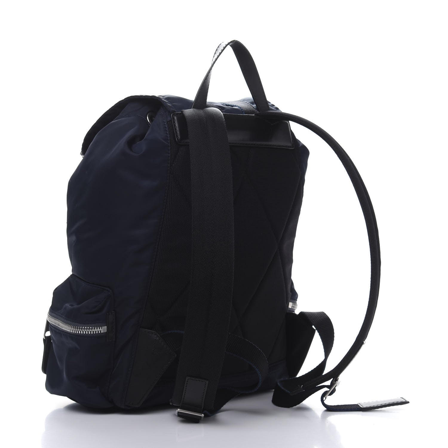 Burberry Nylon Puffer Medium Rucksack Backpack Blue 2 of 12