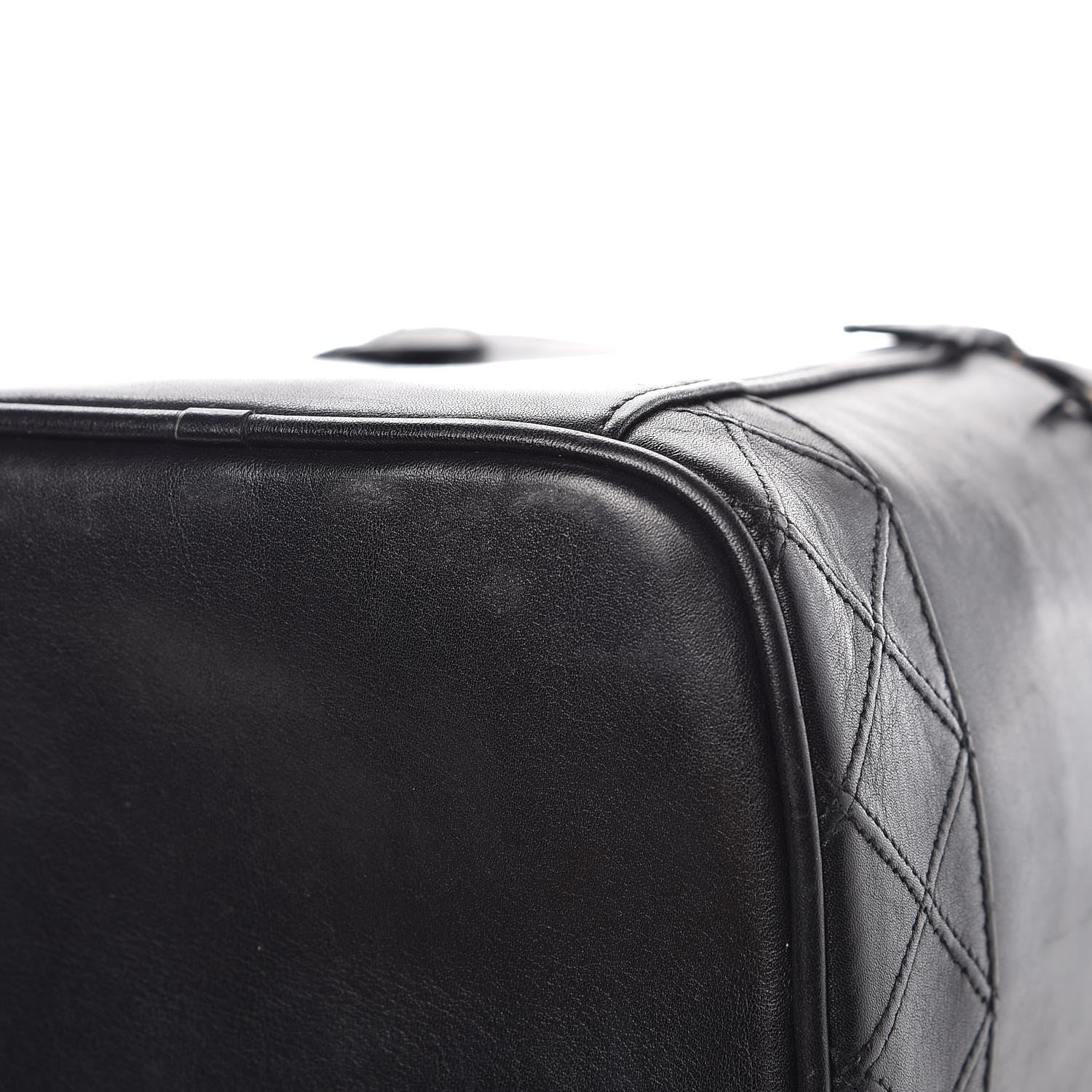 Chanel Lambskin Vanity Cosmetic Case Black 17 of 19