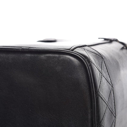 Chanel Lambskin Vanity Cosmetic Case Black 17 of 19
