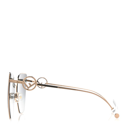 Fendi Metal F is Fendi Sunglasses FF 0323/S Gold 3 of 7