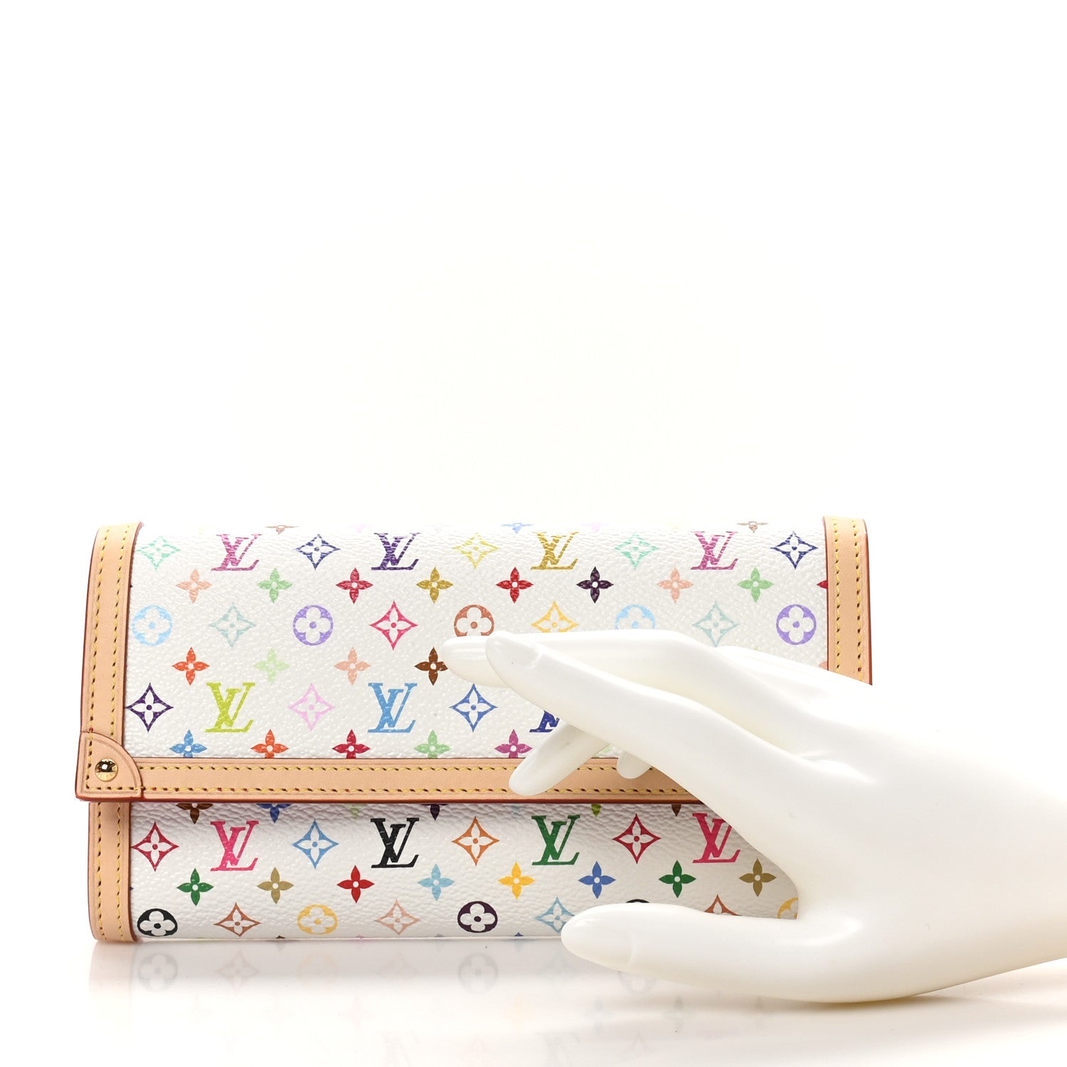 Louis Vuitton LV X TM Monogram Multicolor Sarah Wallet NM 2 of 9
