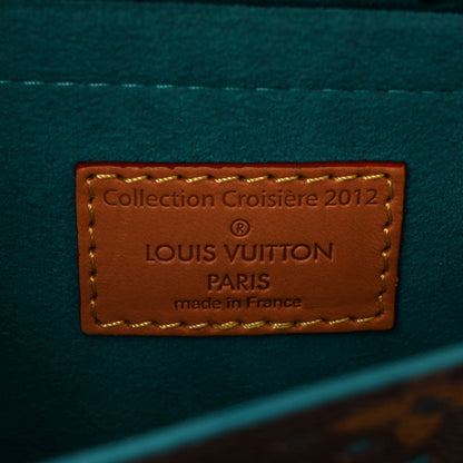Louis Vuitton Monogram SC Flore Saumur Teal 7 of 10