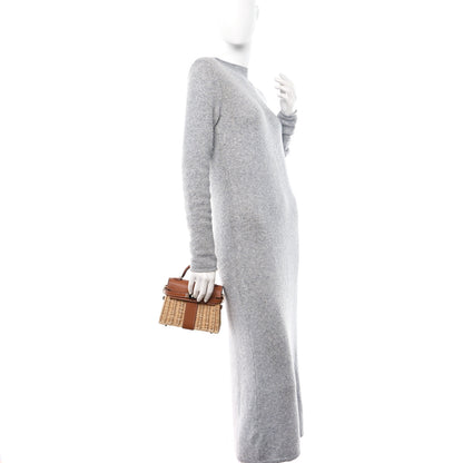 Hermes Wicker Swift Picnic Mini Kelly 20 Naturel Gold 2 of 12