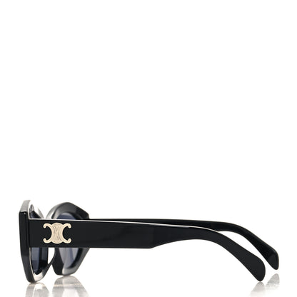 Celine Acetate Triomphe 01 Sunglasses CL 40238U Black 3 of 7