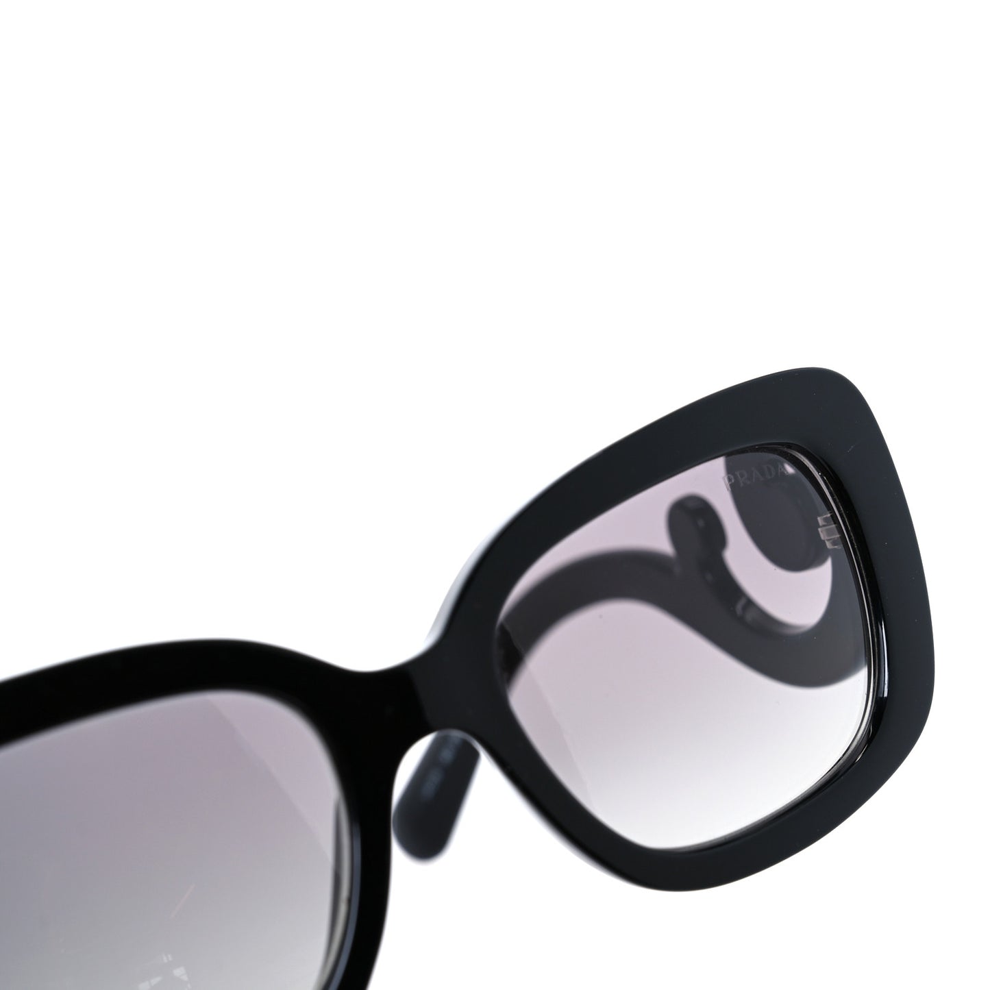 Acetate Baroque Sunglasses SPR 27O Black