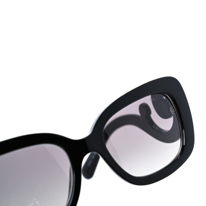Prada Acetate Baroque Sunglasses SPR 27O Black 8 of 10