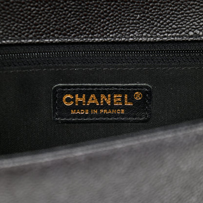 Chanel Caviar Quilted New Medium Boy Flap Black 8 of 12
