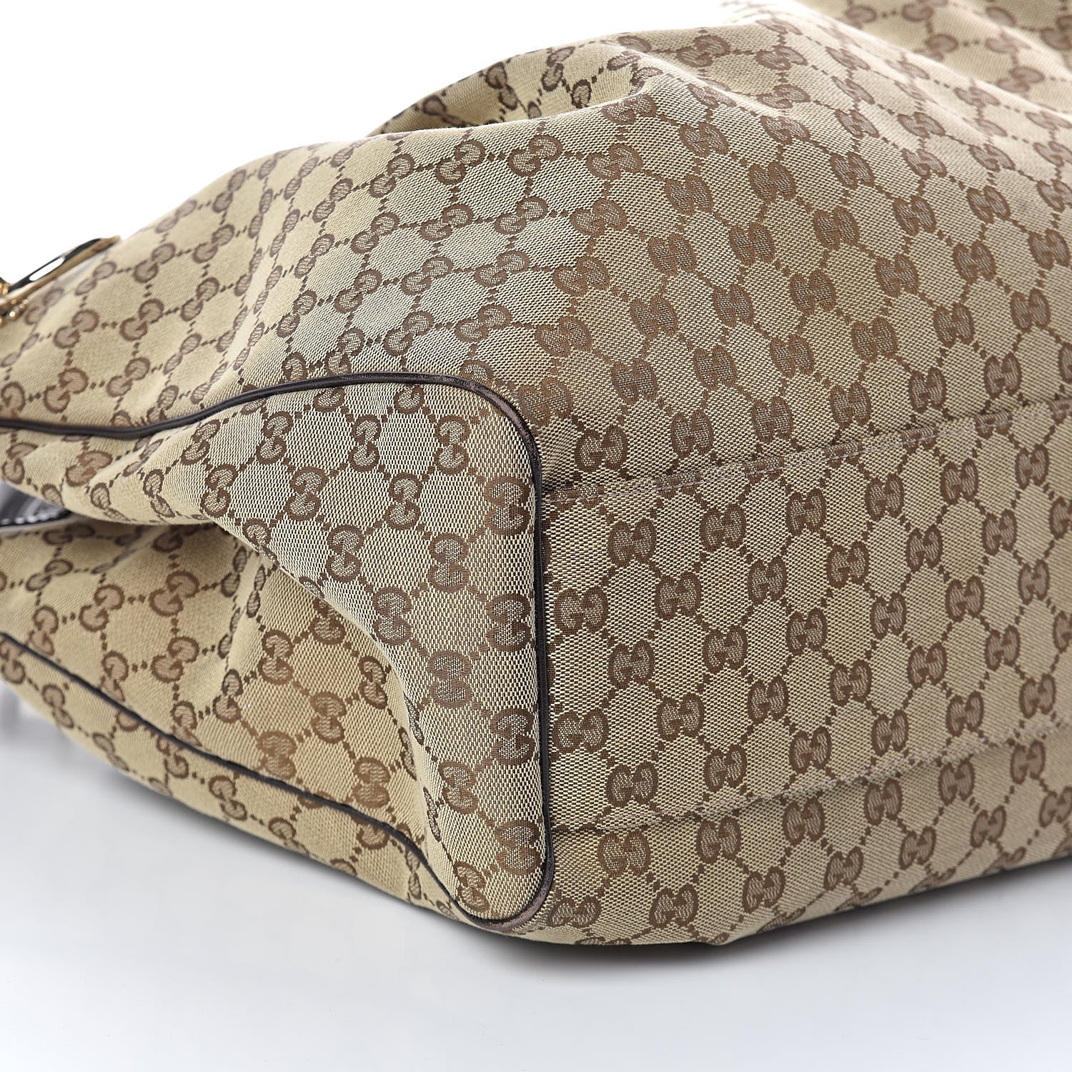 Gucci Monogram Large Sukey Tote Dark Brown 9 of 10
