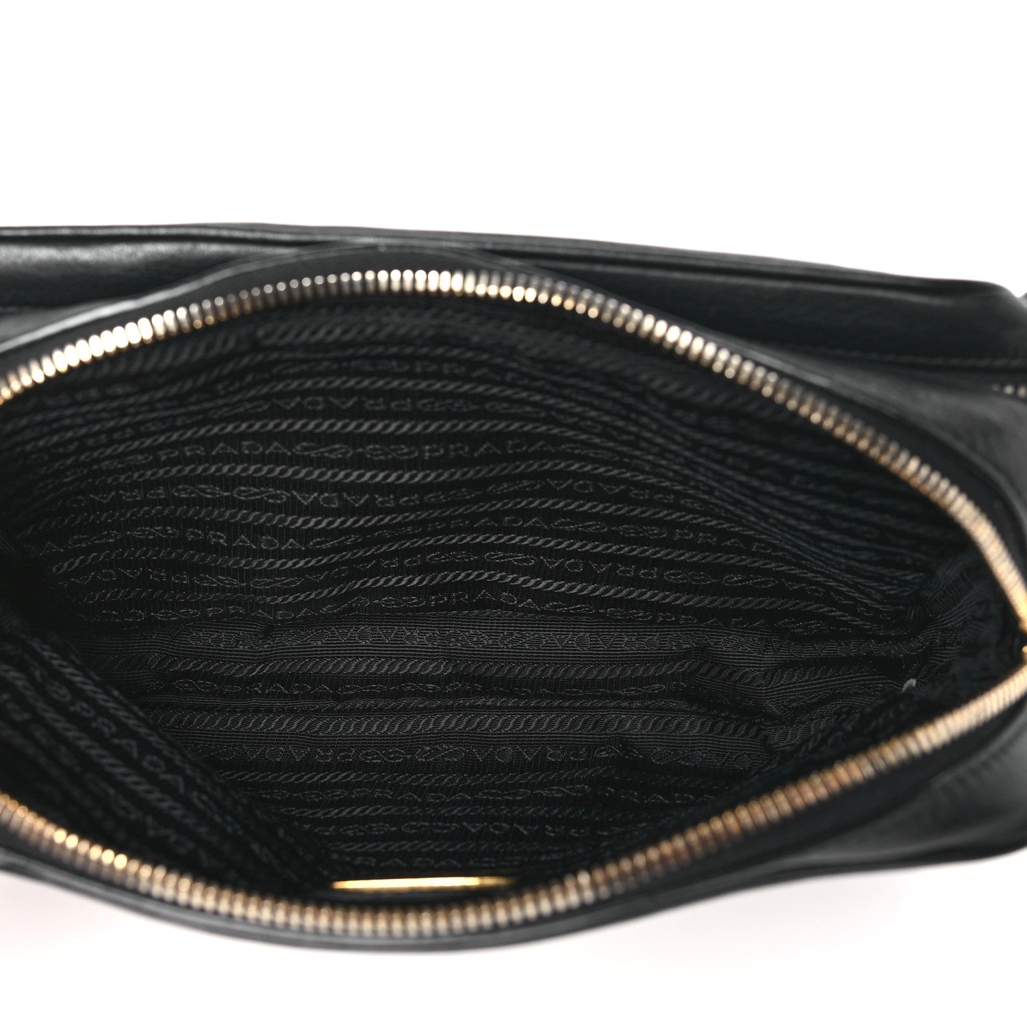 Prada Vitello Phenix Camera Bag Black 6 of 10