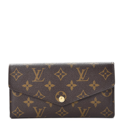Louis Vuitton Monogram Sarah Wallet NM 1 of 9