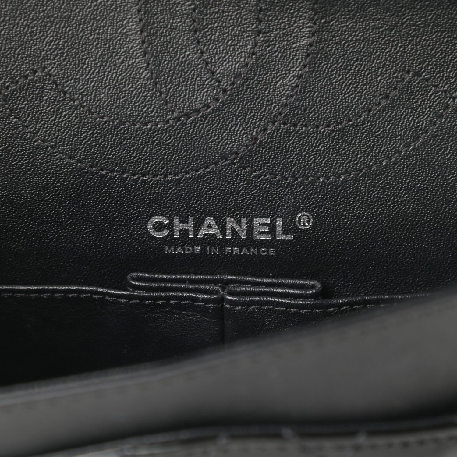 Chanel Patent Calfskin Quilted 2.55 Reissue 225 Flap So Black 6 of 14