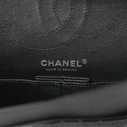 Chanel Patent Calfskin Quilted 2.55 Reissue 225 Flap So Black 6 of 14