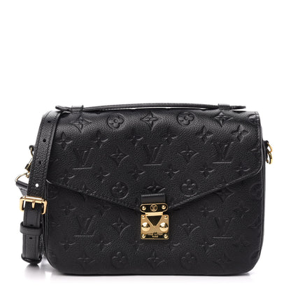 Louis Vuitton Empreinte Pochette Metis Black 1 of 12