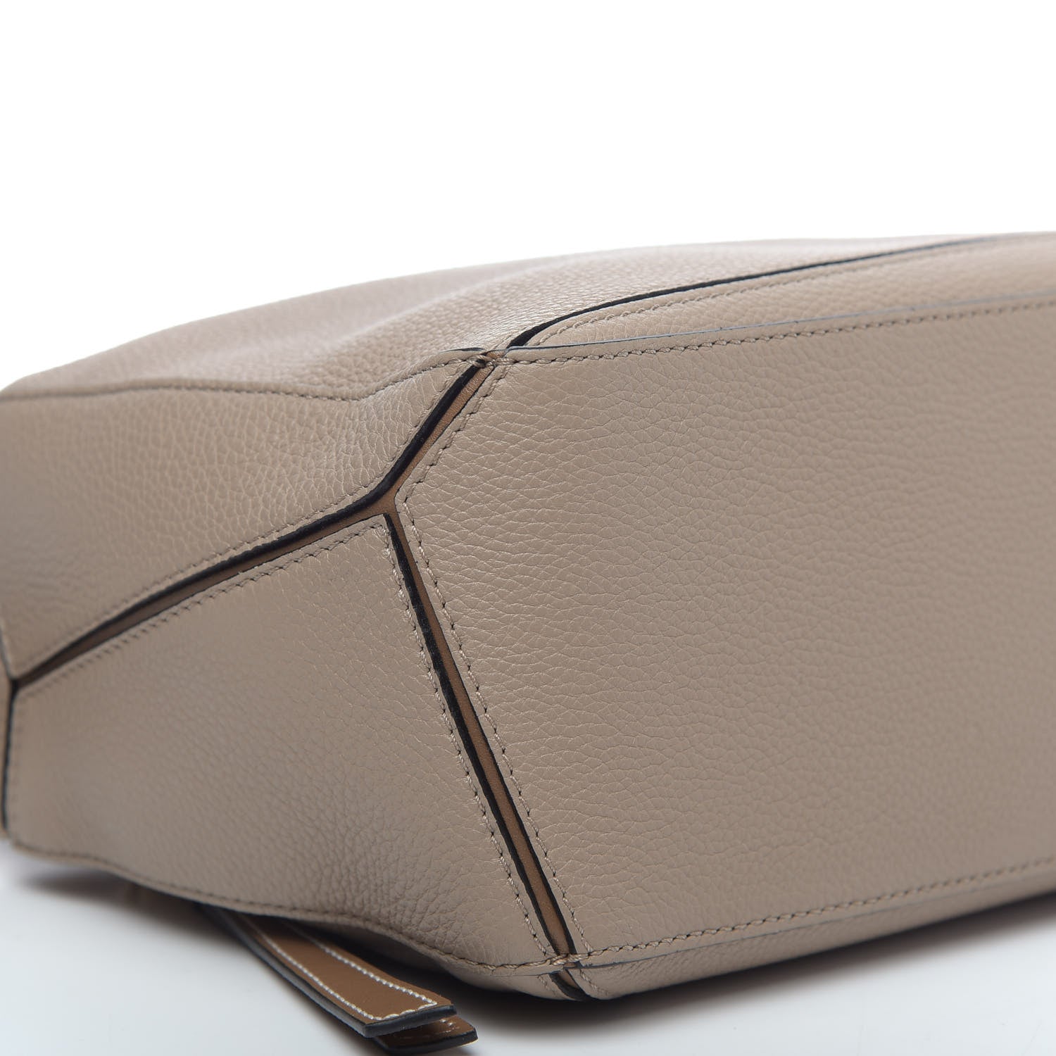 Loewe Grained Calfskin Small Puzzle Bag Sand Mink 8 of 9