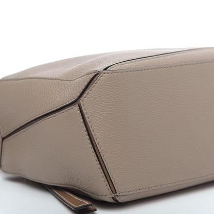 Loewe Grained Calfskin Small Puzzle Bag Sand Mink 8 of 9