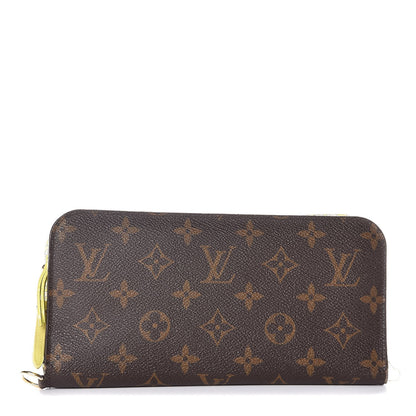 Louis Vuitton Monogram Fleuri Insolite Wallet Yellow 1 of 9