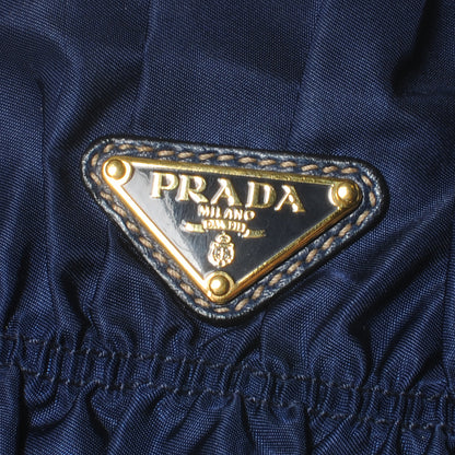 Prada Tessuto Nylon Gaufre Shoulder Bag Baltico 6 of 9